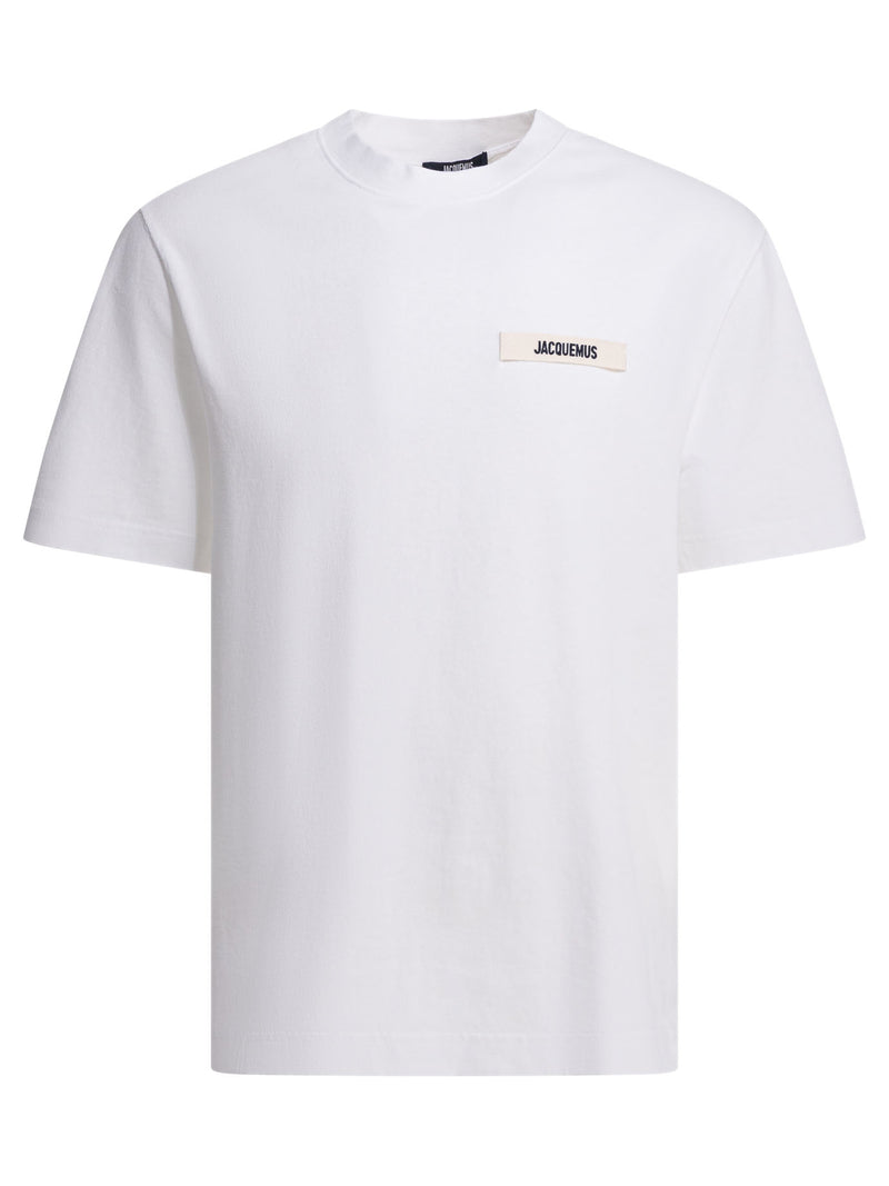 Jacquemus Jacquemus Camiseta Gros Grain Blanca Hombre - World Class Fashion
