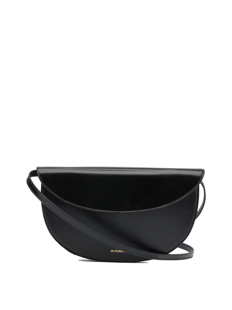 Jil Sander Jil Sander Curve Wallet Black - World Class Fashion