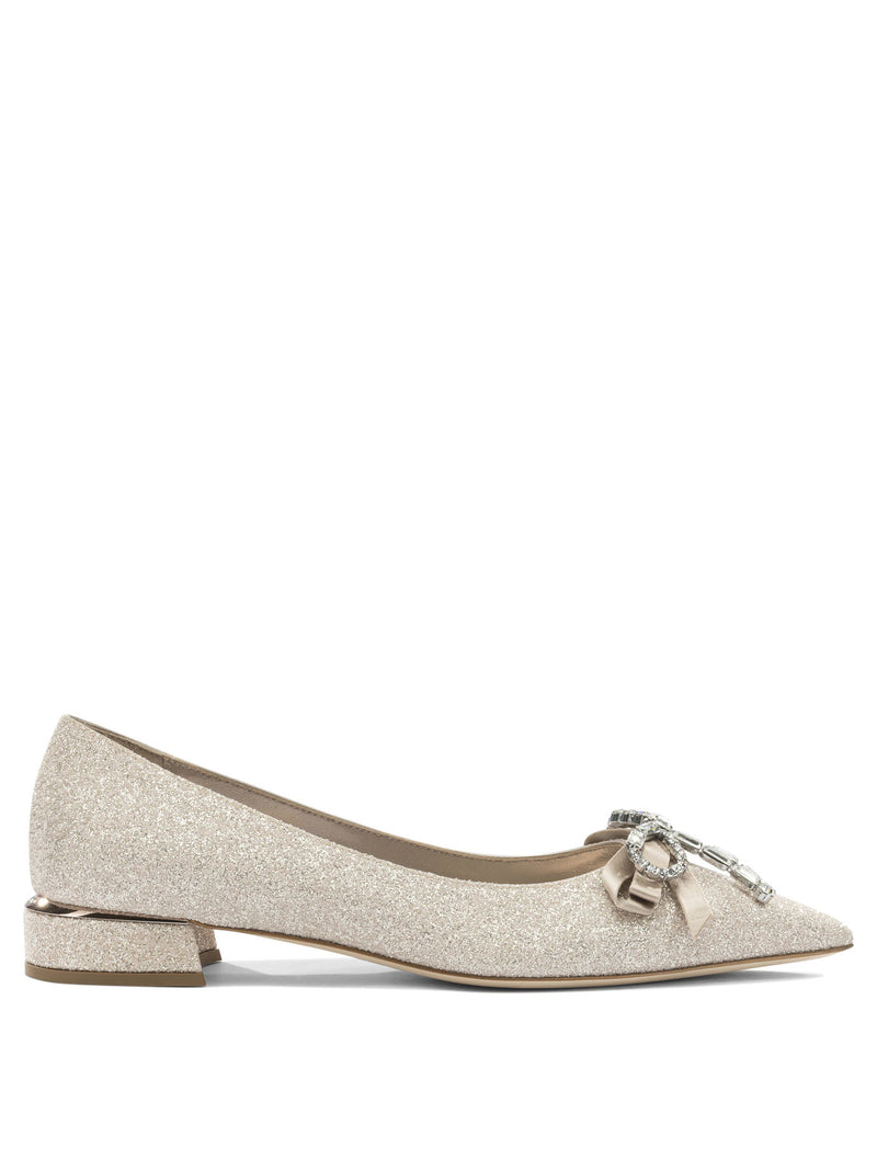 Jimmy Choo Zapatos de tacón Jimmy Choo Auria dorados para mujer - World Class Fashion