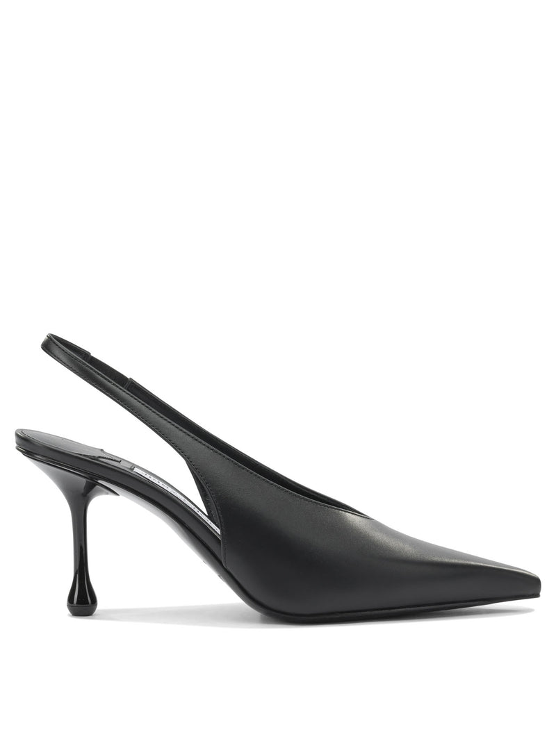 Jimmy Choo Jimmy Choo Isa 80 Zapatos Destalonados Negros para Mujer - World Class Fashion