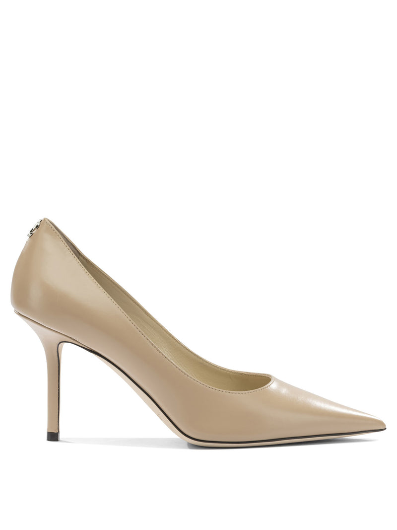 Jimmy Choo Zapatos de tacón Jimmy Choo Love de 85 mm en color beige para mujer - World Class Fashion