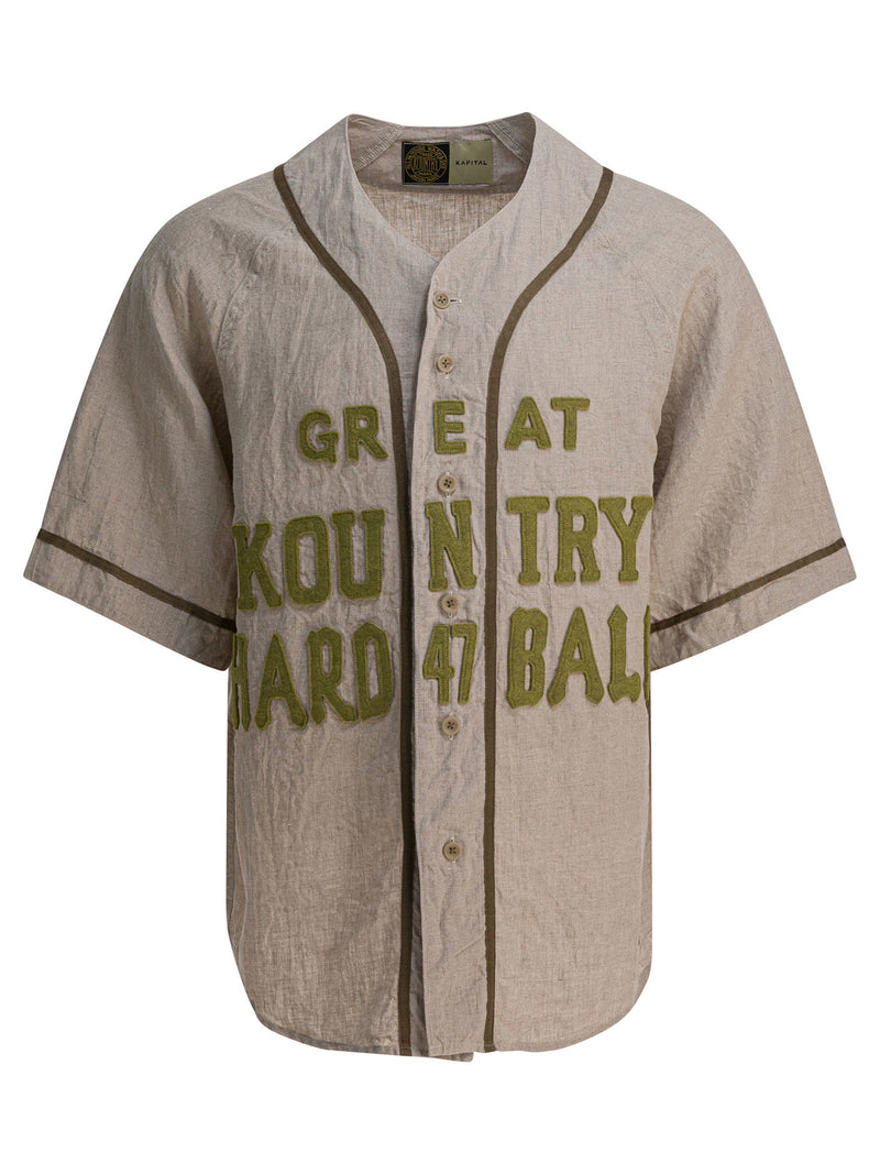 Kapital Kapital Great Kountry Casual Shirt Beige - World Class Fashion