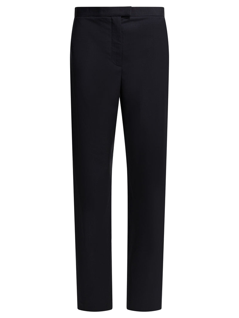 Khaite Khaite Borden Pantalones Sastre Azul Mujer - World Class Fashion