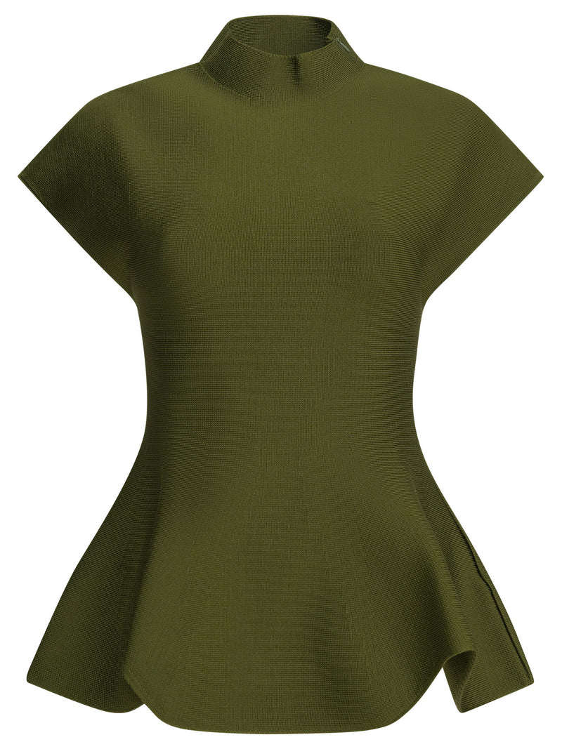 Khaite Khaite Andra Casual Top Green Women - World Class Fashion