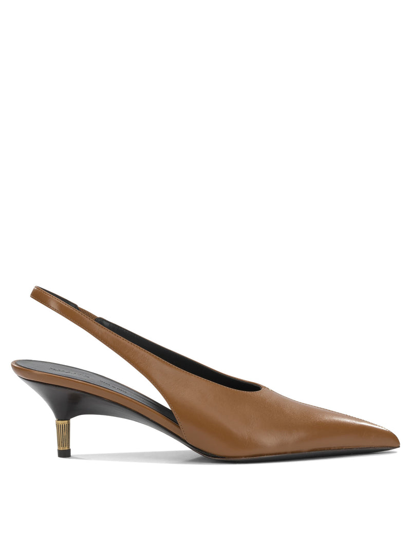 Khaite Khaite Bella 55mm Slingback Marrón Mujer - World Class Fashion