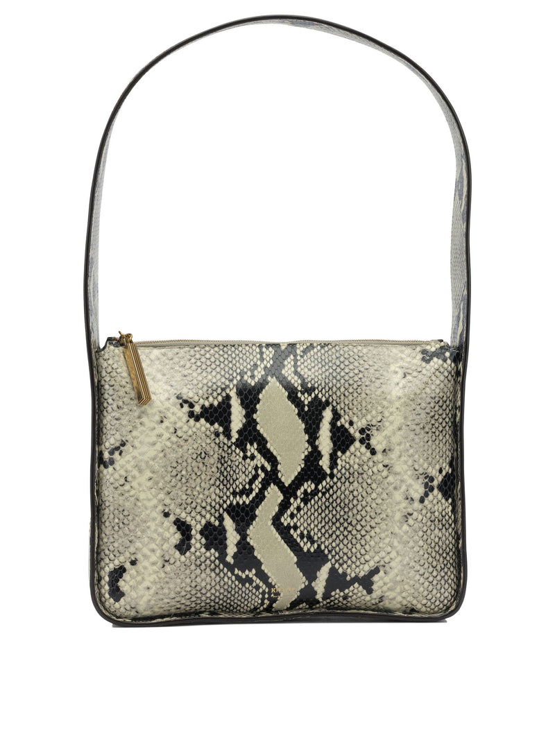 Khaite Bolso de hombro pequeño cuadrado Lori de Khaite en beige - World Class Fashion