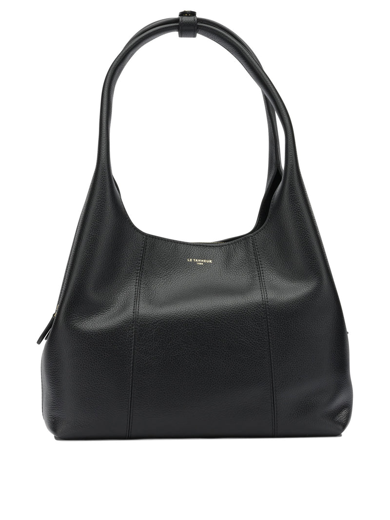 Le Tanneur Le Tanneur Women's Black Leather Crossbody Bag - World Class Fashion