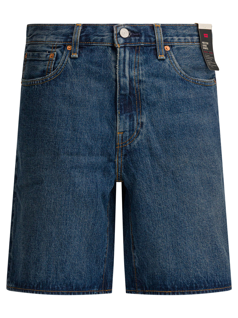 Levi'S Levi's 468 Stay Loose Shorts Blue Men - World Class Fashion