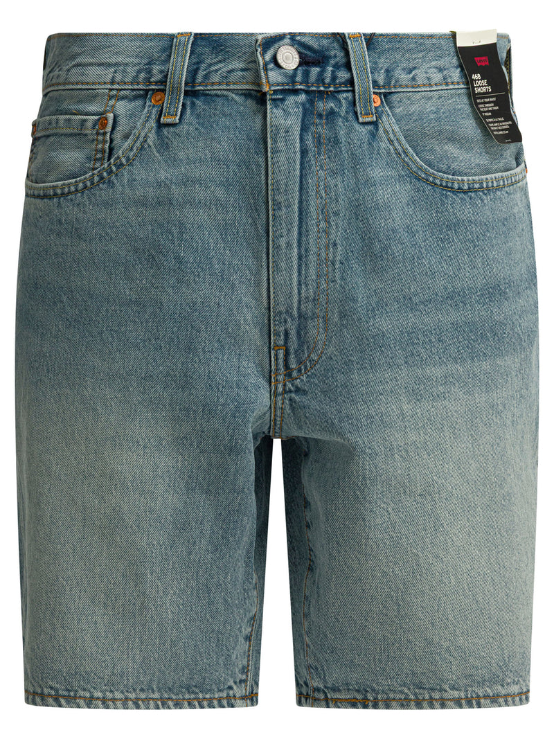 Levi'S Levi'S Men Cotton Shorts Light Blue - World Class Fashion