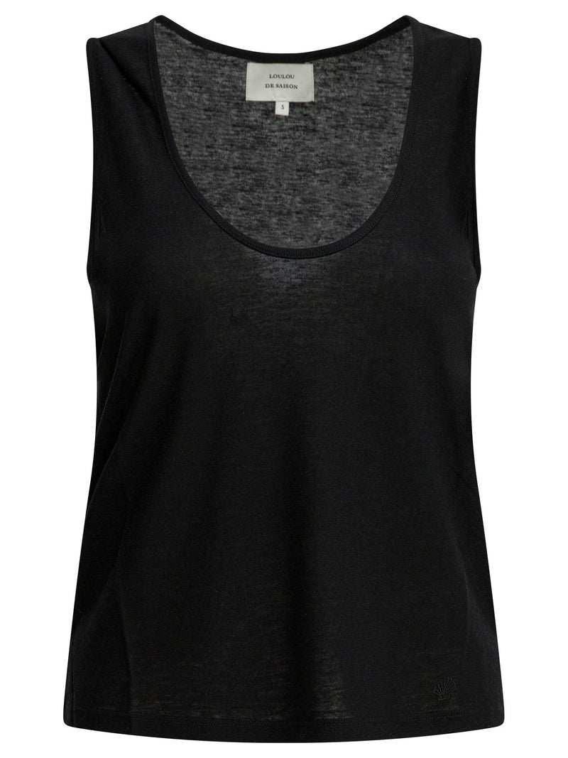Loulou De Saison Loulou De Saison ALBIA Black Women Top - World Class Fashion