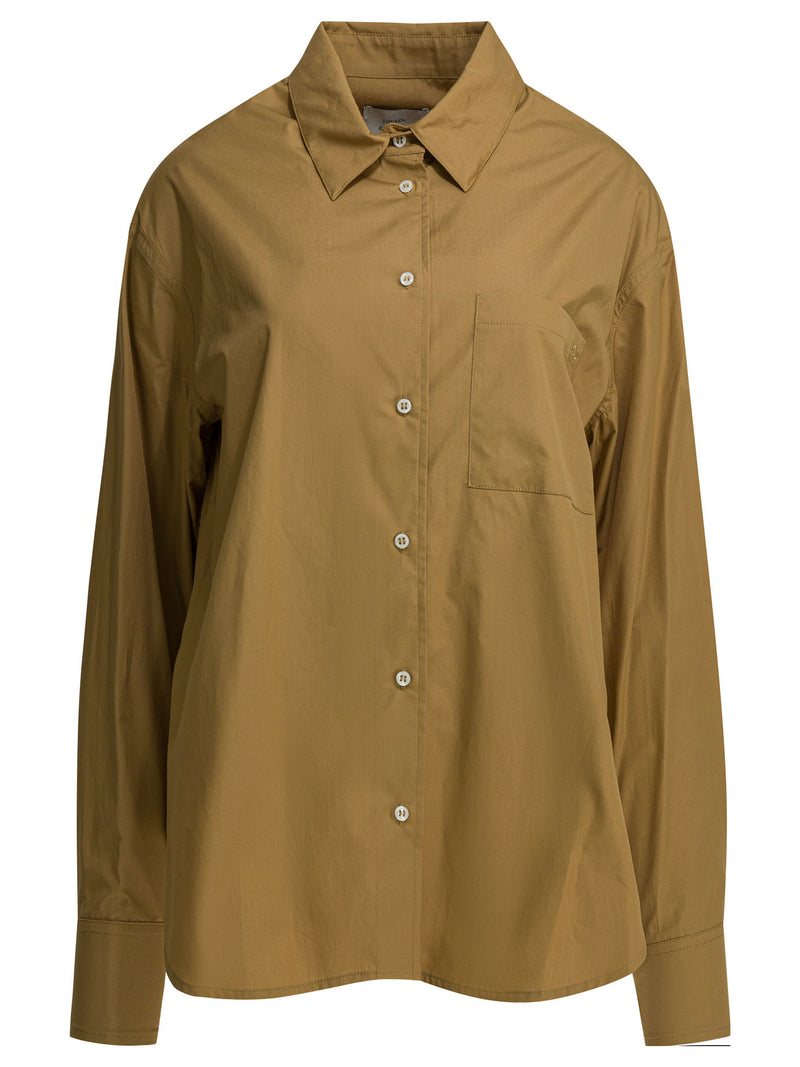 Loulou De Saison Loulou De Saison LEEDUNE Beige Women Shirt - World Class Fashion