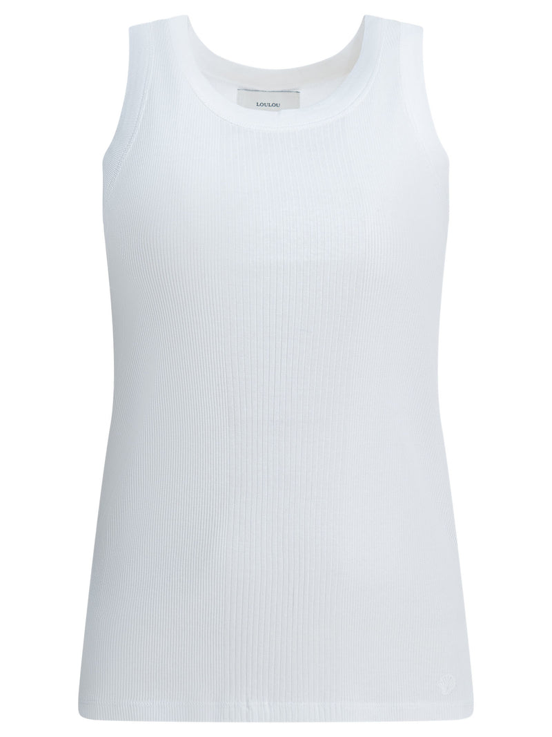 Loulou De Saison Loulou De Saison LIMBA LDSWHITE Cotton Top White Women - World Class Fashion
