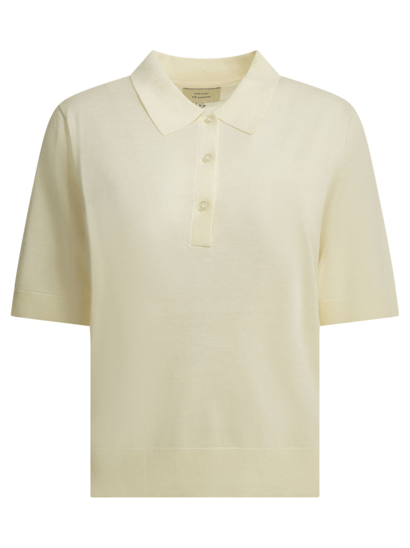 Loulou De Saison Loulou De Saison Suéter Blanco de Cashmere para Mujer - World Class Fashion