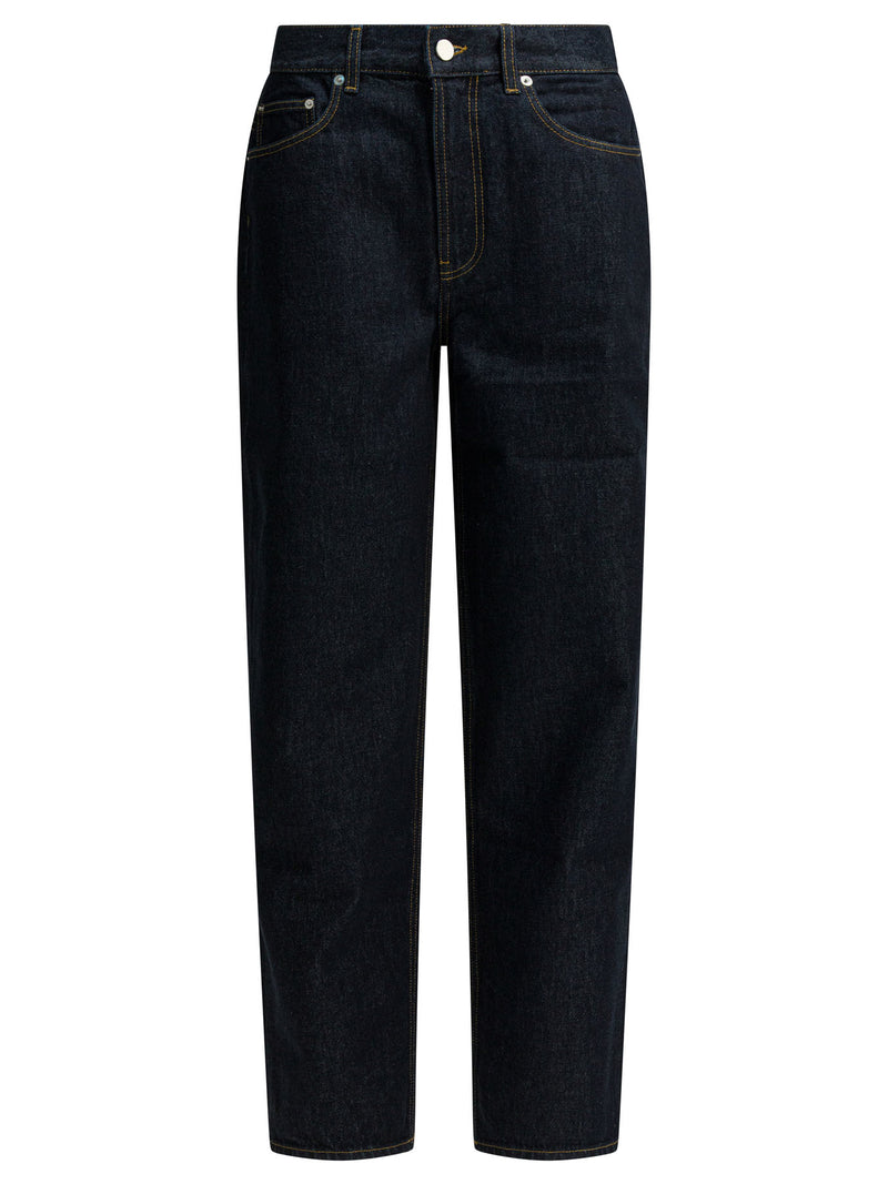Loulou De Saison Loulou De Saison Samurraw Wash Jeans Black - World Class Fashion
