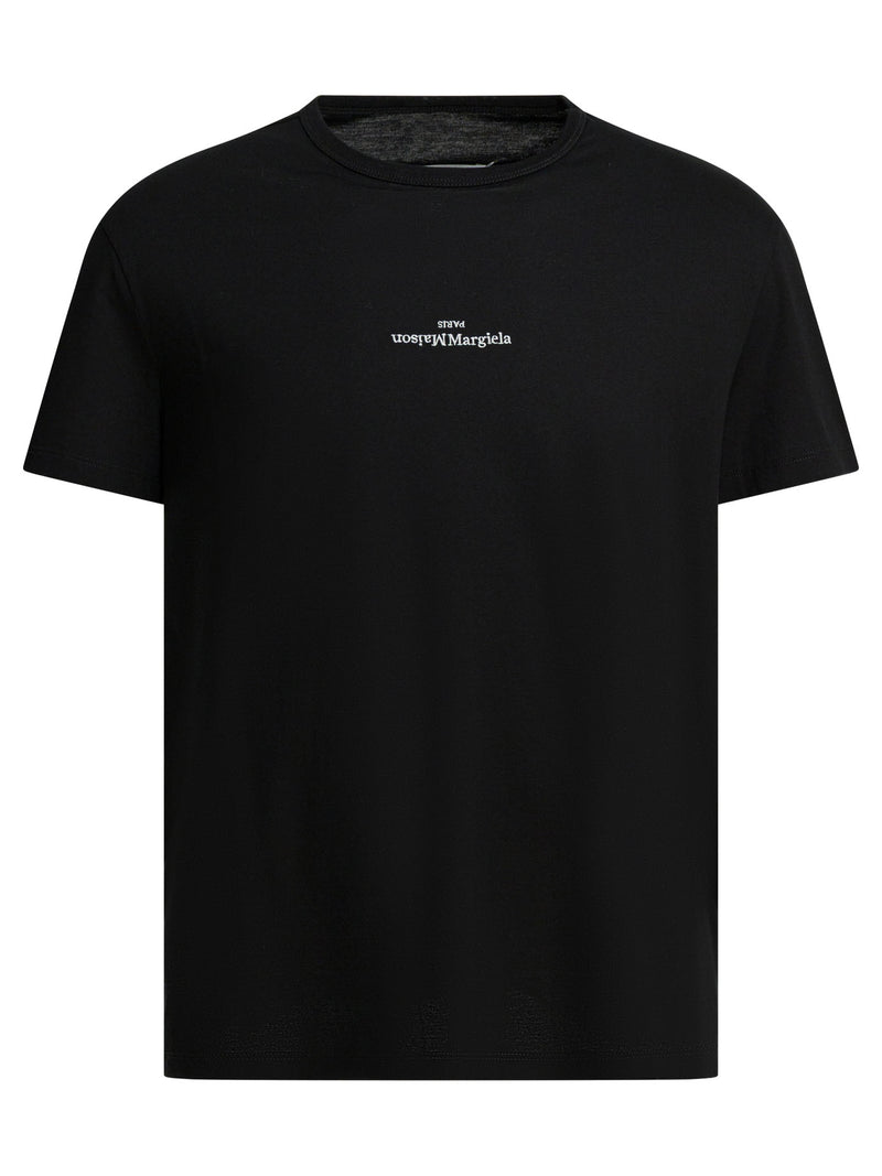 Maison Margiela Maison Margiela Short-sleeved T-shirt With Logo - World Class Fashion