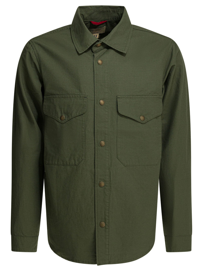 Manifattura Ceccarelli Manifattura Ceccarelli Country Overshirt Jacket Green - World Class Fashion