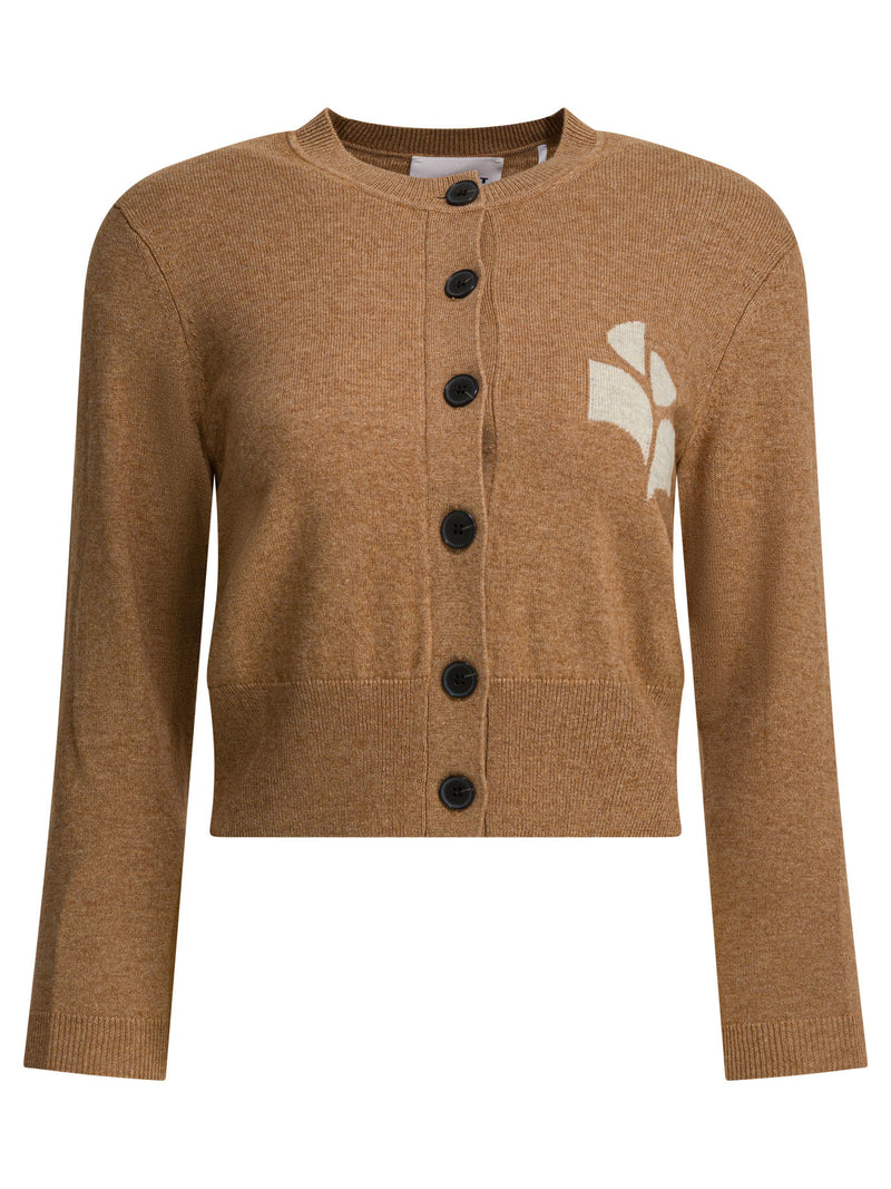 Marant Étoile Cárdigan Marant Étoile Newton Marrón Mujer - World Class Fashion
