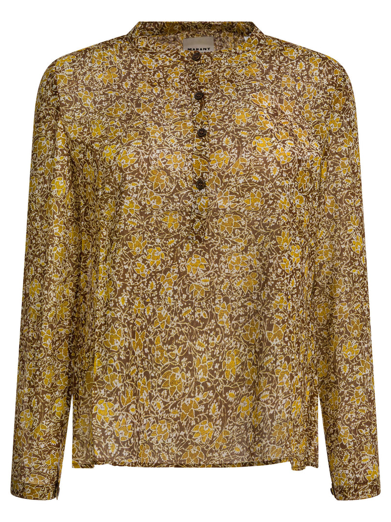 Marant Étoile Marant Étoile Maria Blouse Beige Women - World Class Fashion
