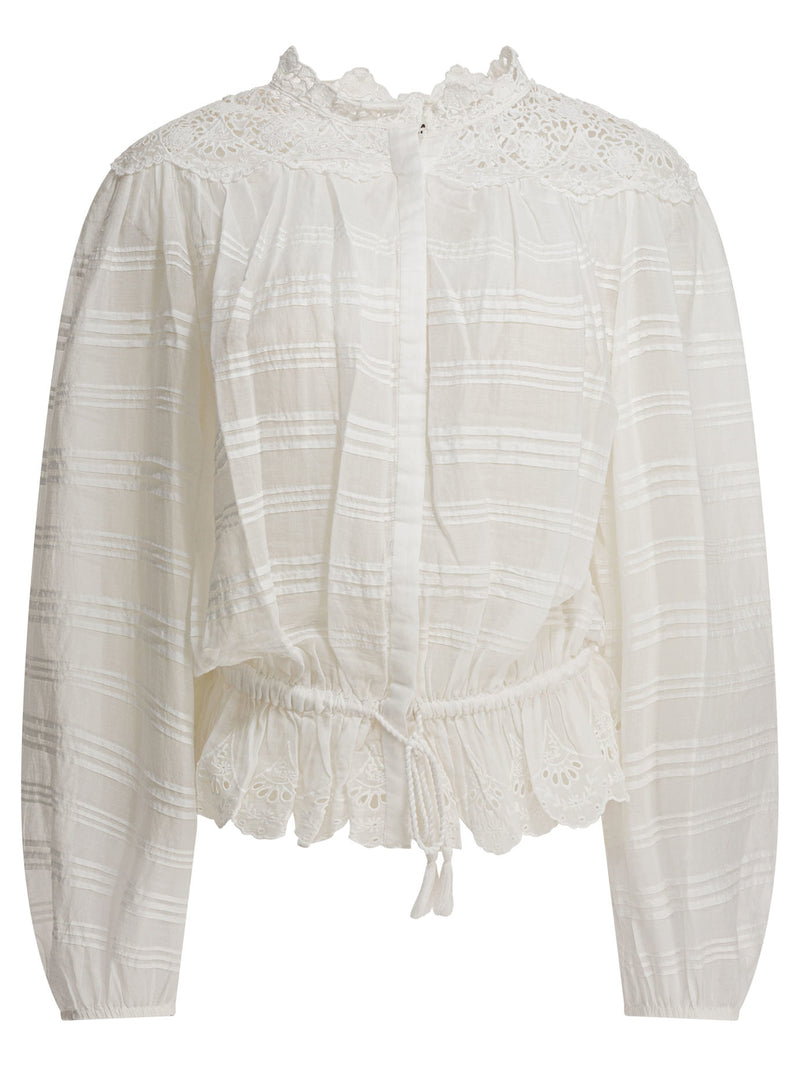 Marant Étoile Marant Étoile Polly Blouse White - World Class Fashion