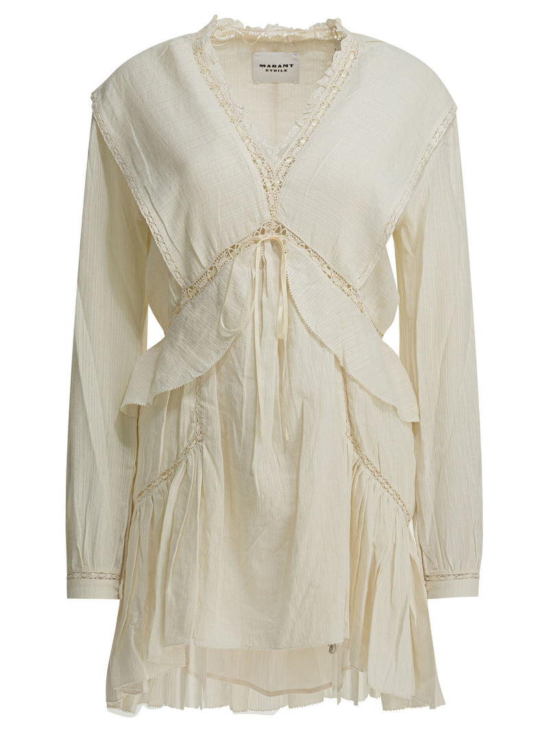 Marant Étoile Marant Étoile Vestido para mujer beige - World Class Fashion