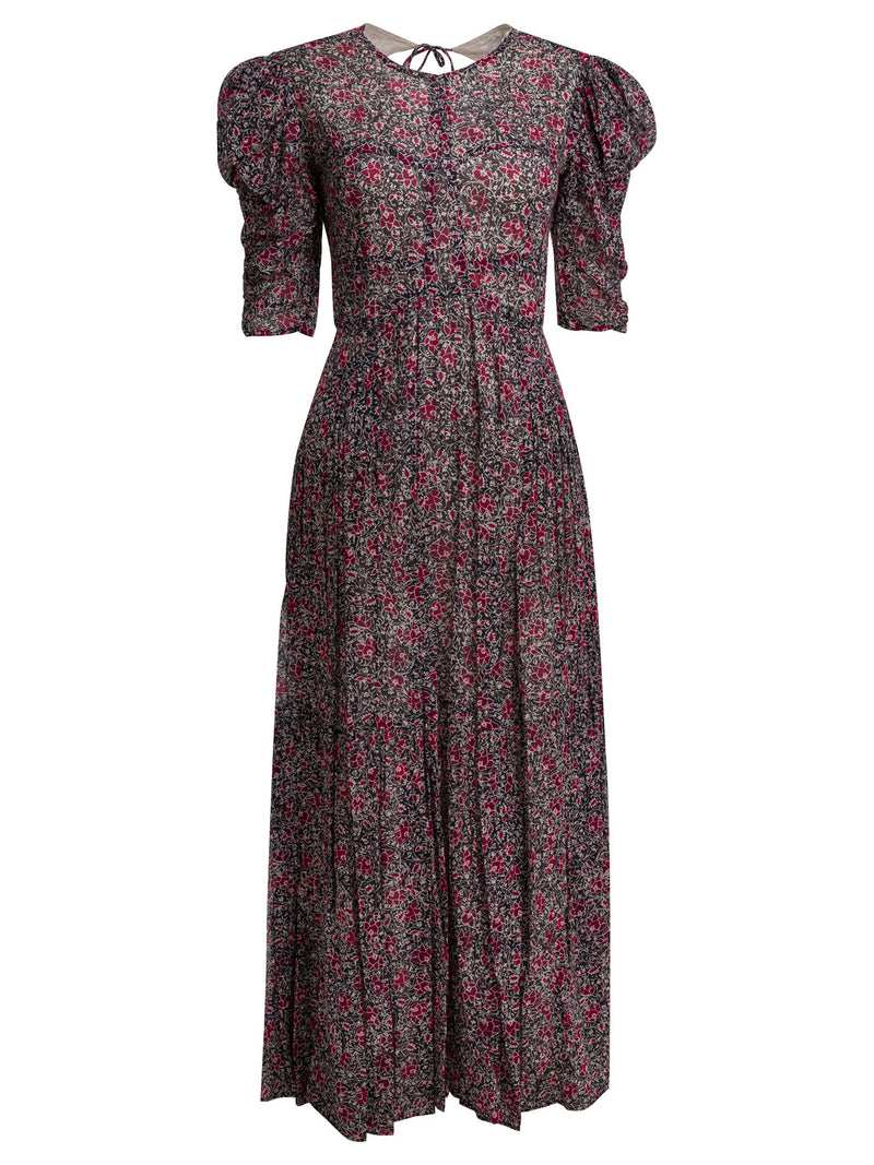 Marant Étoile Vestido largo Marant Étoile Sichellia fucsia - World Class Fashion