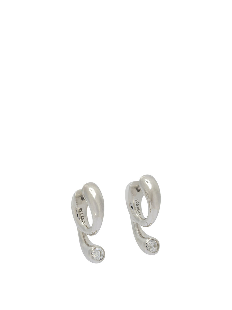 Maria Black Maria Black Recycled Sterling Silver Earrings Silver - World Class Fashion