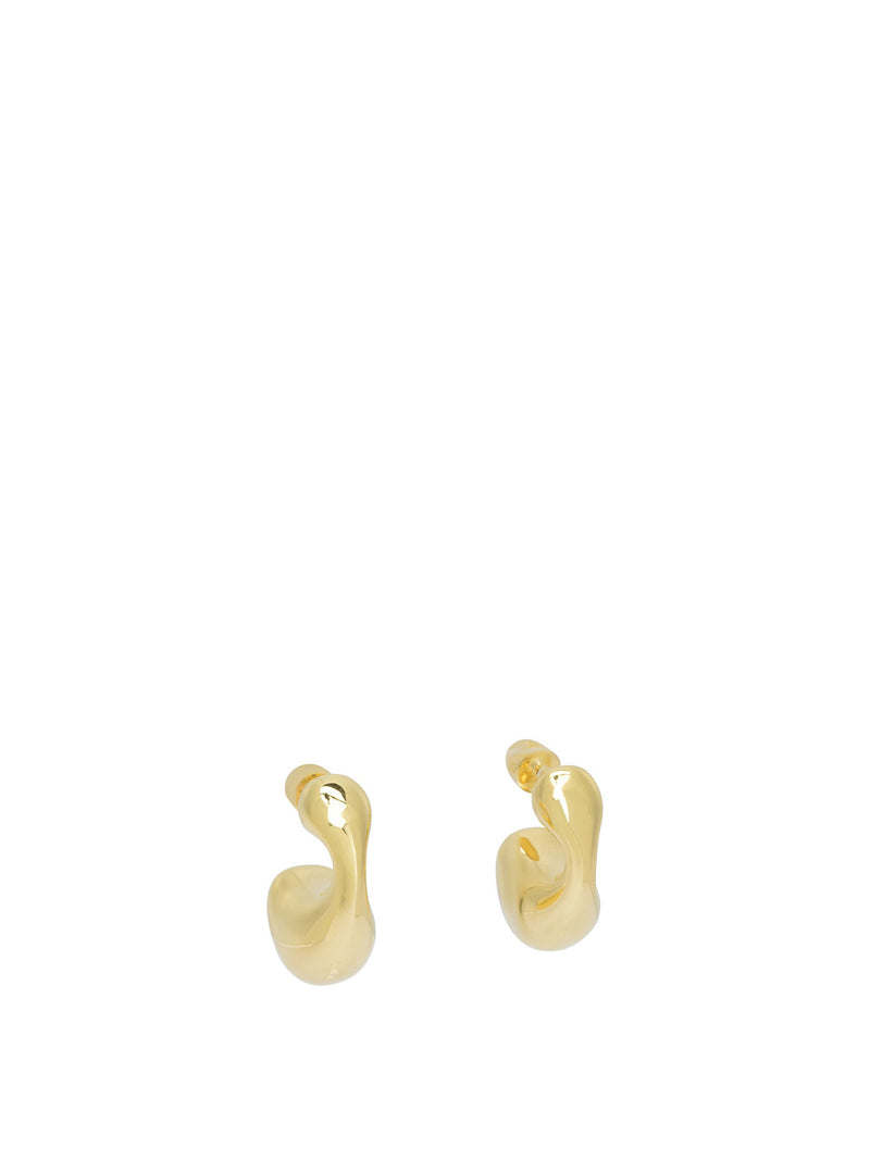 Maria Black Maria Black Recycled Sterling Silver Earrings Gold - World Class Fashion