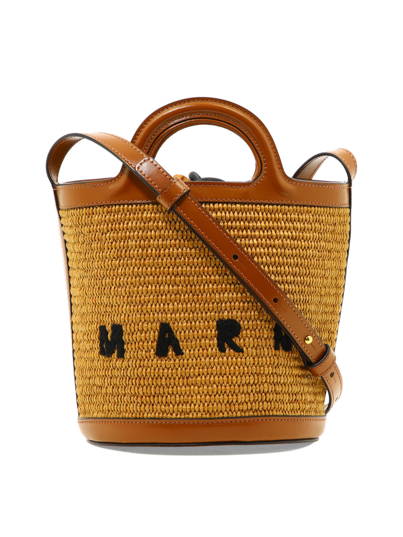 Marni Bolso bombonera Marni Tropicalia Mini Beige - World Class Fashion