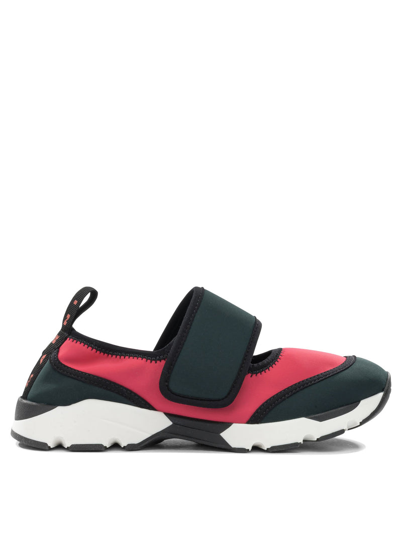 Marni Zapatilla Marni Mary Jane Azul Mujer - World Class Fashion