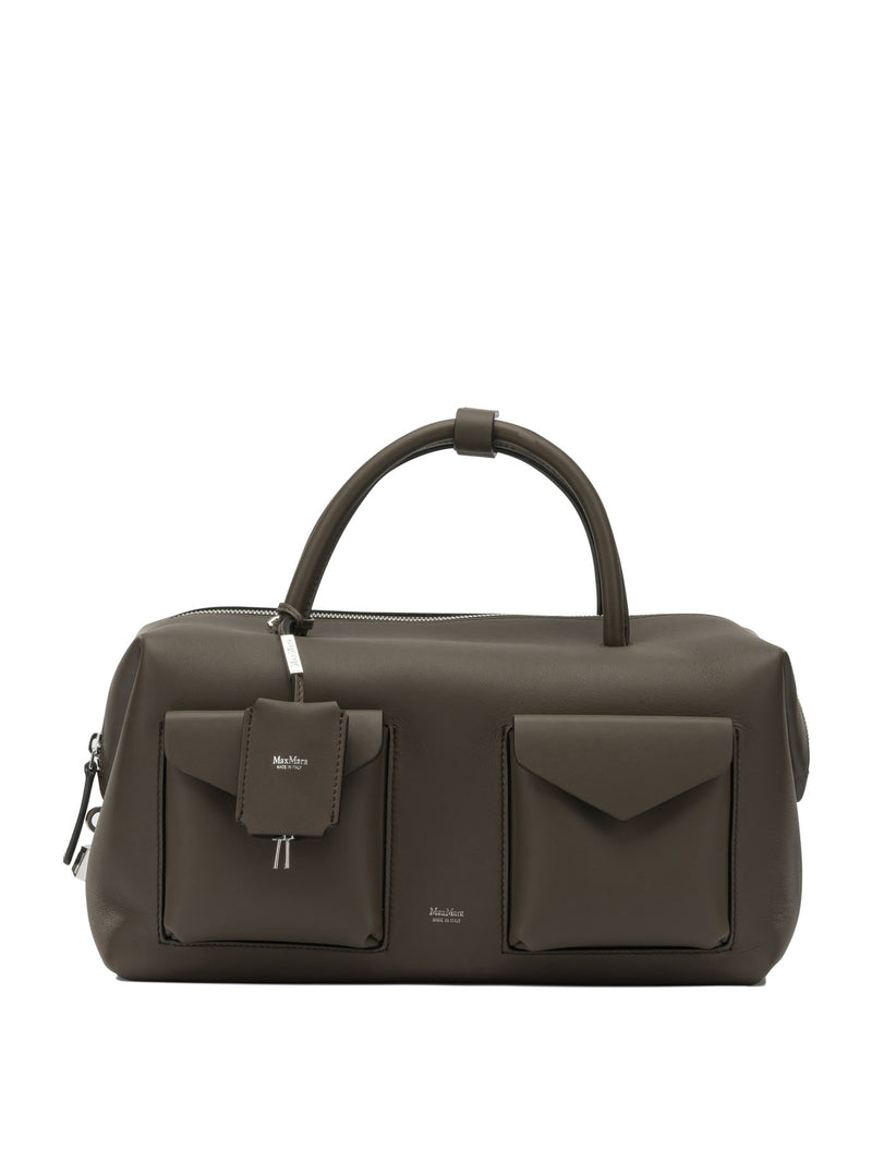Max Mara Max Mara Medium Leather Handbag Brown - World Class Fashion