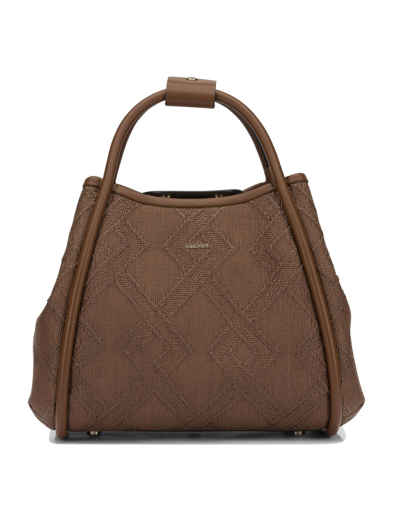 Max Mara Max Mara Marine Medium Handbag Brown - World Class Fashion