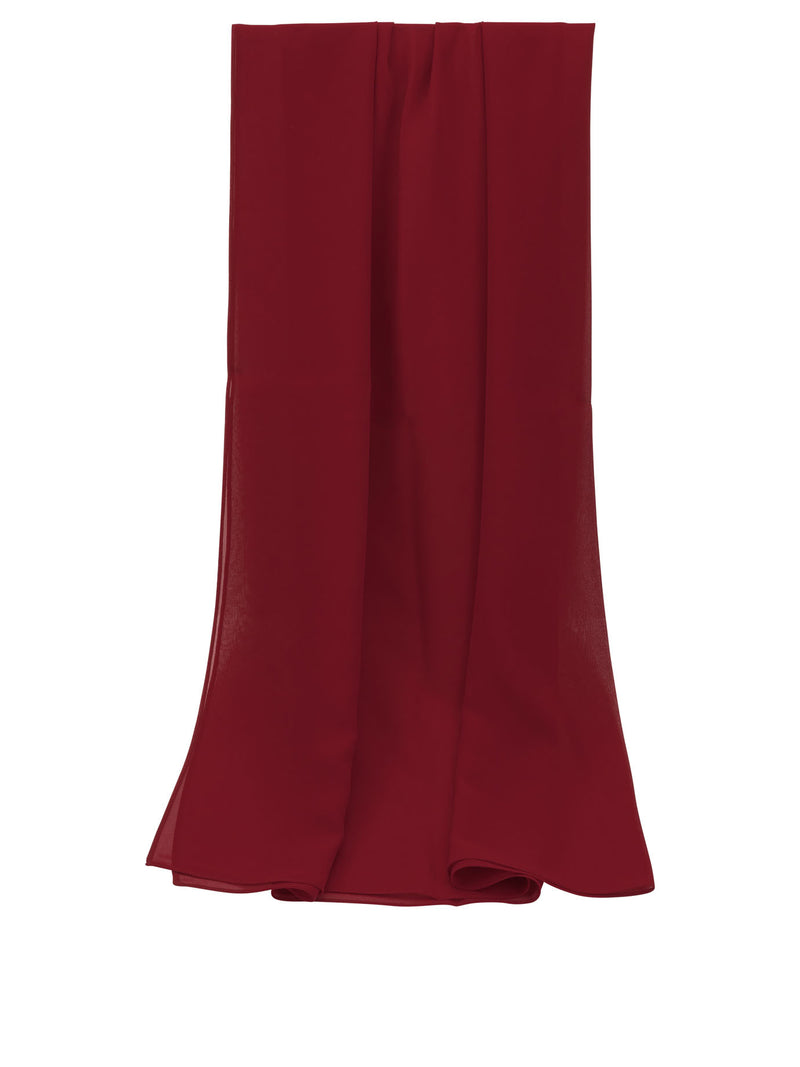 Max Mara Max Mara Silk Scarf Red Women - World Class Fashion