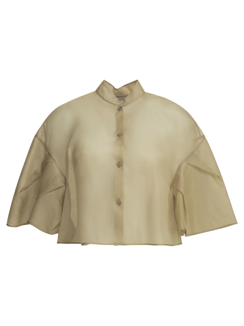 Max Mara Max Mara Silk Blouse Beige Women - World Class Fashion