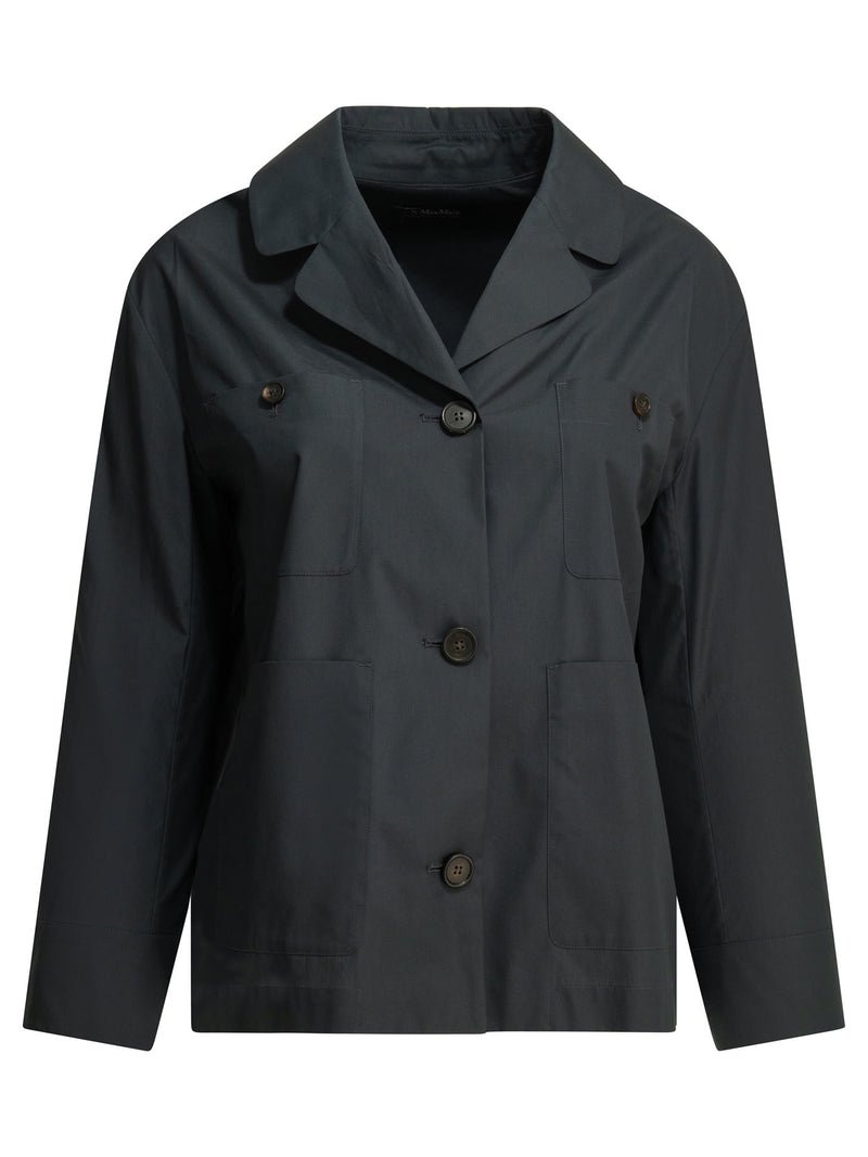 Max Mara S Max Mara S Renata Cotton Shirt Blue Women - World Class Fashion