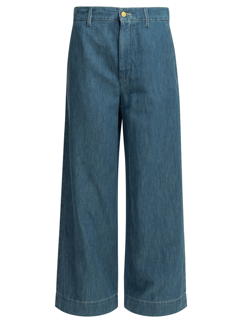 Max Mara S Max Mara S Wide Leg Jeans Blue Women - World Class Fashion