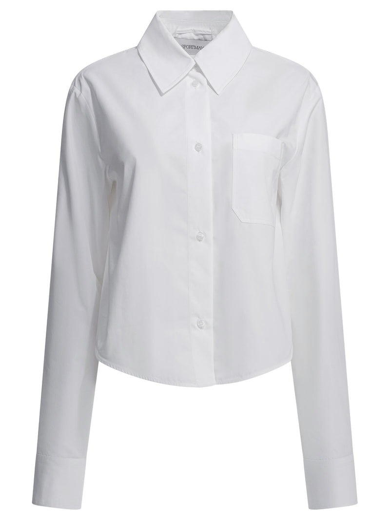 Max Mara Sportmax Max Mara Sportmax White Women Shirt - World Class Fashion