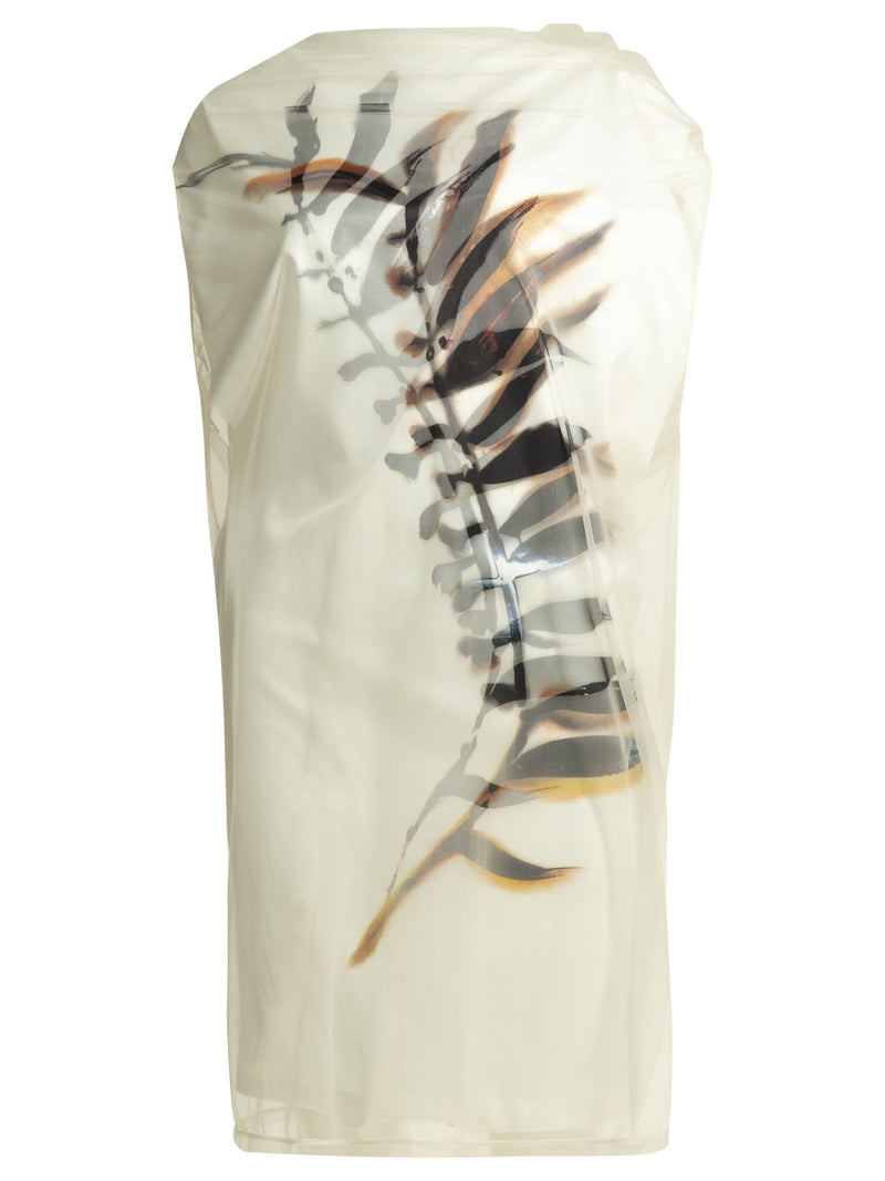 Max Mara Sportmax Max Mara Sportmax Vestido Corto Asimétrico Blanco - World Class Fashion