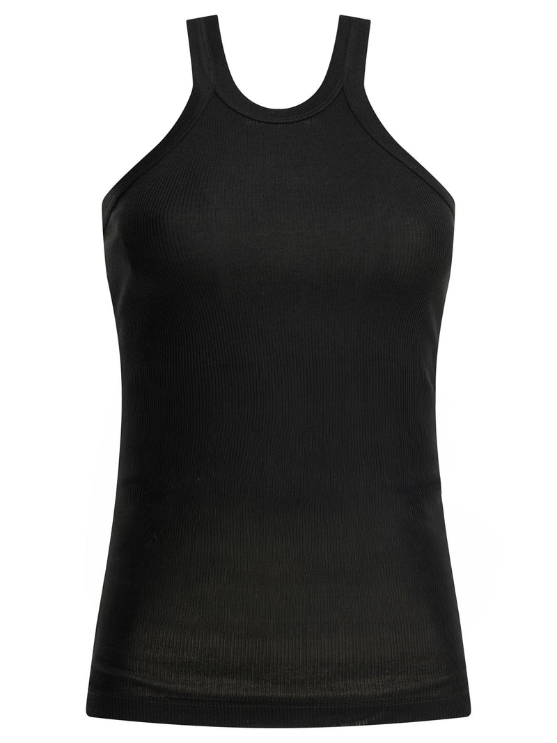 Max Mara Sportmax Max Mara Sportmax Cotton Silk Tank Top Black - World Class Fashion