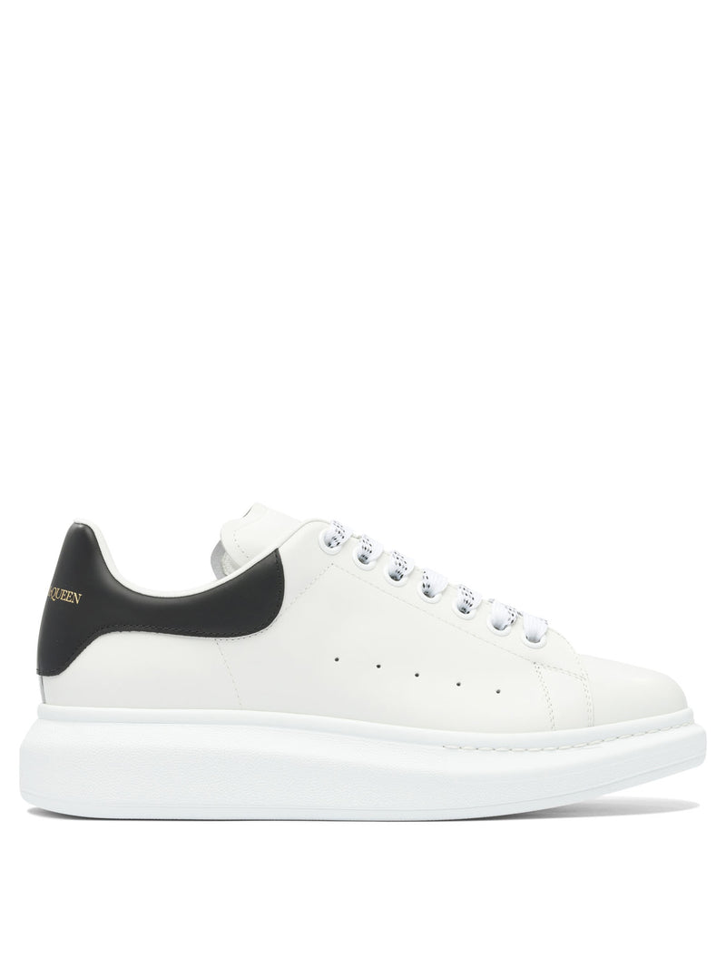 Alexander McQueen Alexander McQueen 553680WIAIG9061 Zapatillas de Hombre de Cuero Blanco - World Class Fashion
