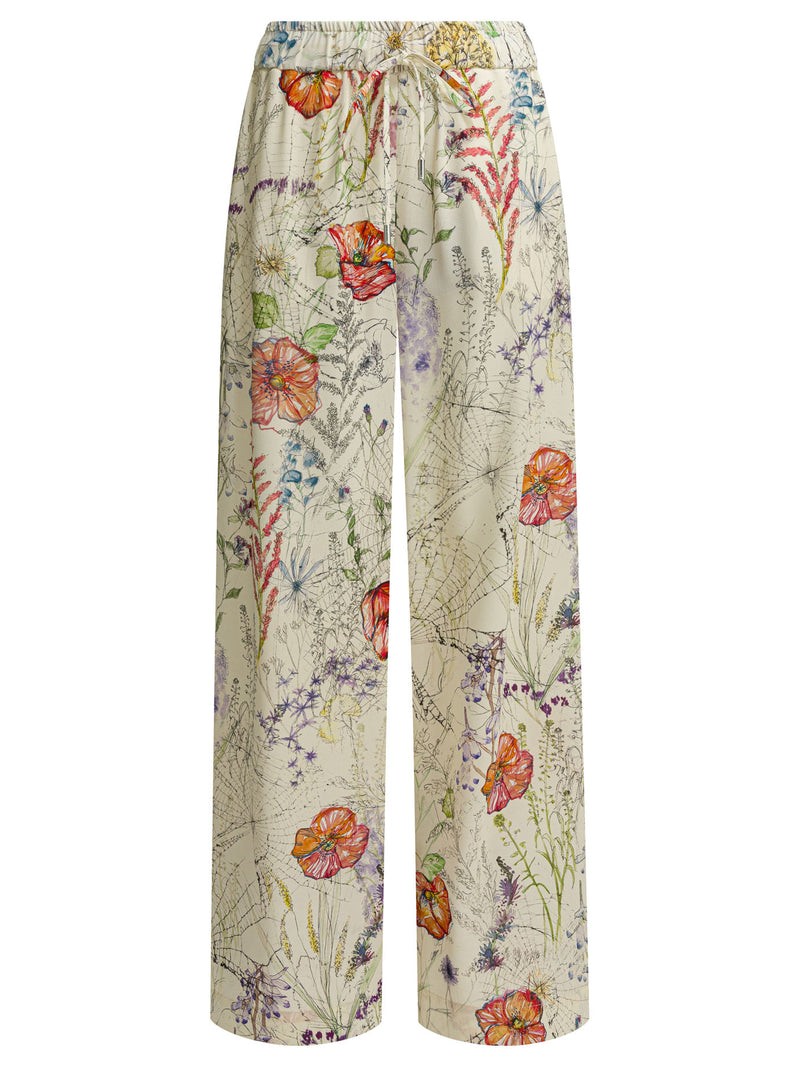 Alexander McQueen Alexander McQueen Mujer Pantalones Blancos - World Class Fashion