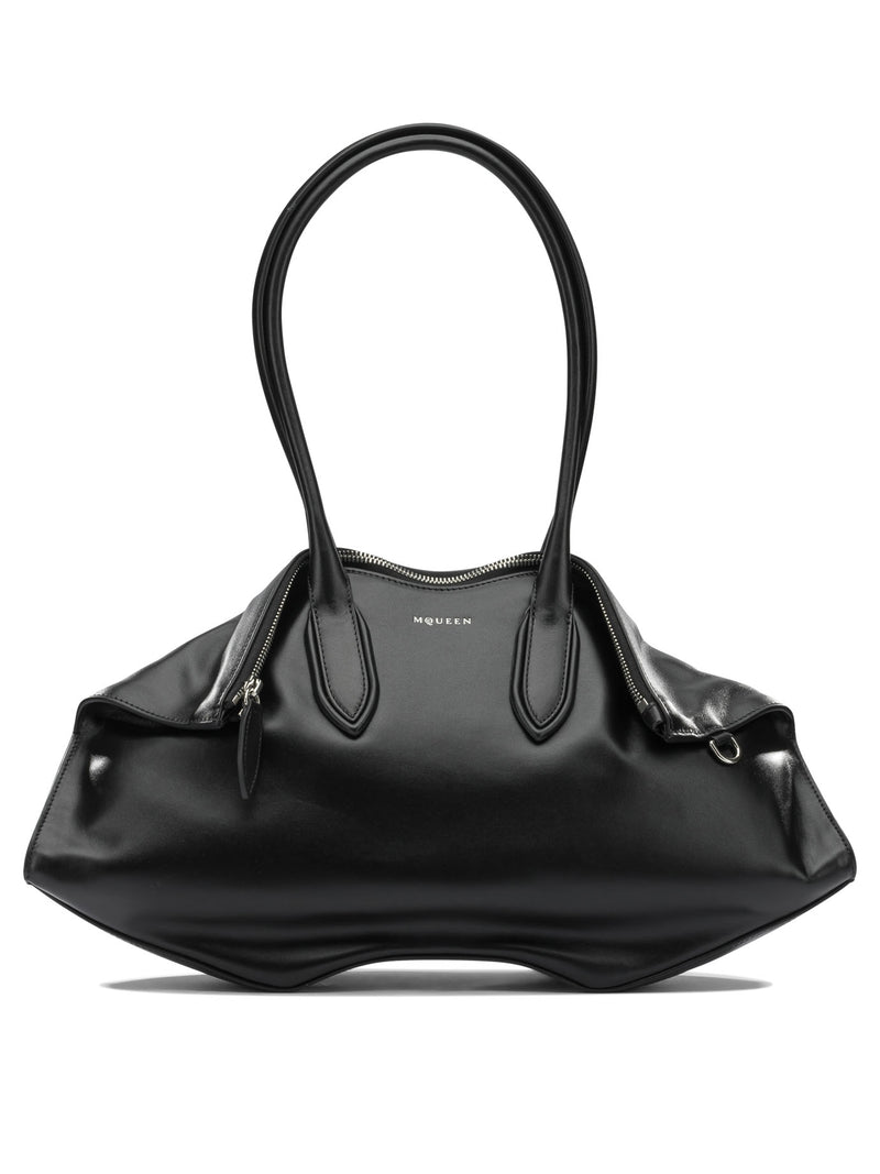 Alexander McQueen Bolso de piel Alexander McQueen negro - World Class Fashion