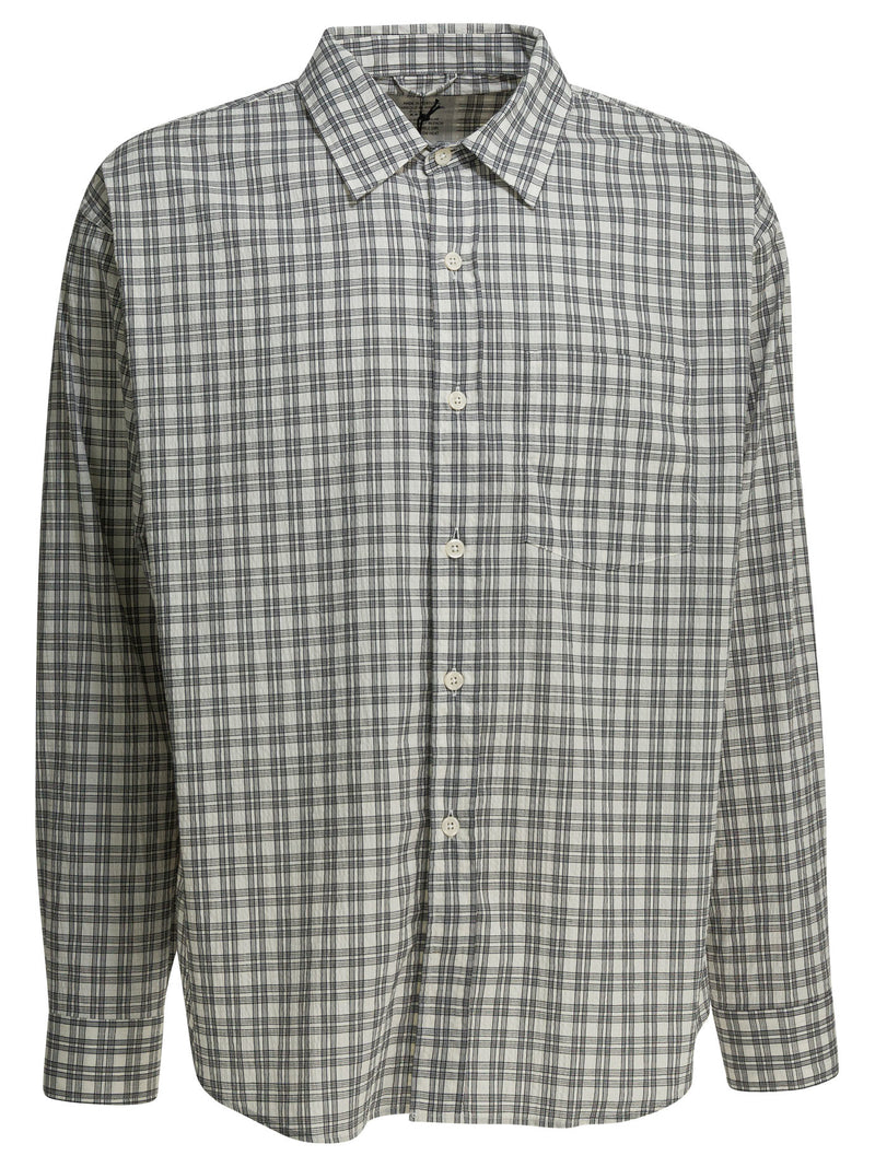 Mfpen Mfpen Executive Casual Shirt Off White Check - World Class Fashion