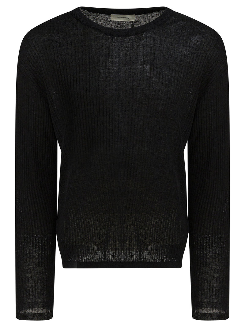 Mfpen Mfpen Companion Jumper Black Linen-Viscose Men - World Class Fashion