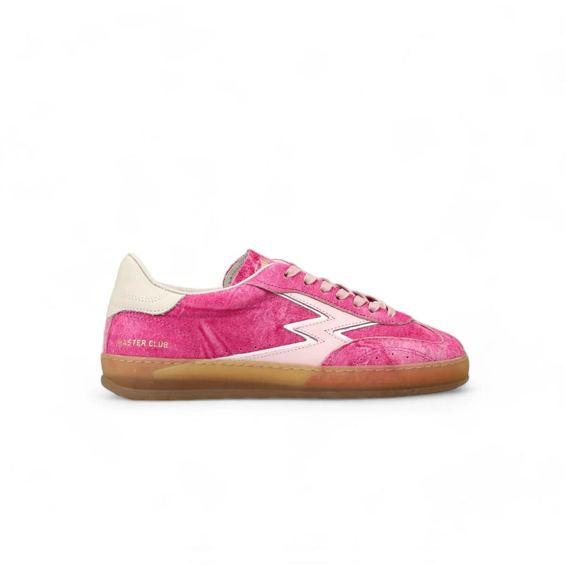 Moaconcept Moaconcept Club Suede Leather Sneakers Fuchsia - World Class Fashion