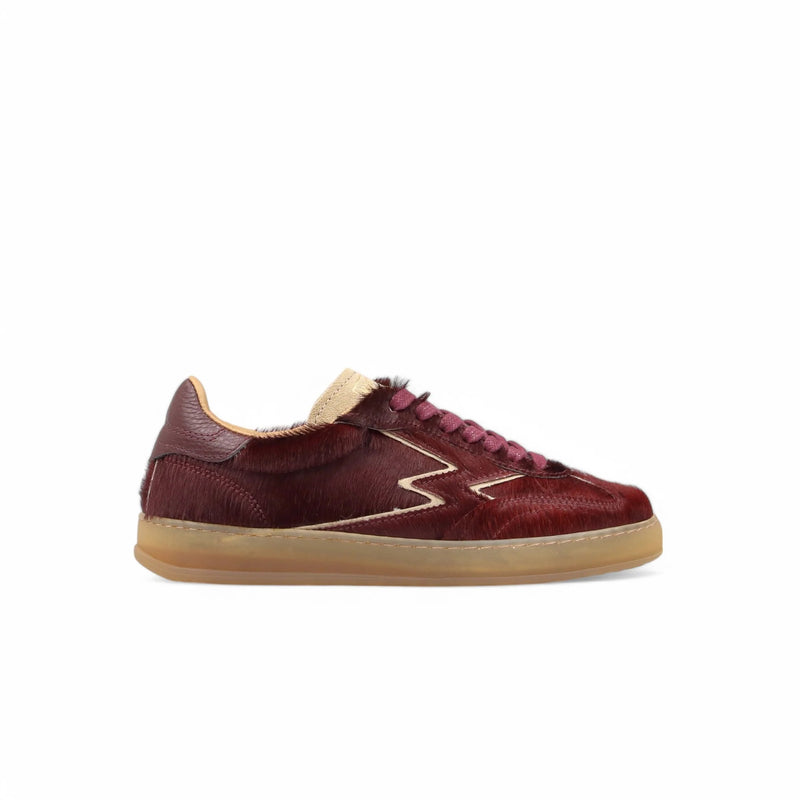 Moaconcept Zapatillas Moaconcept Club Pony Skin Burdeos - World Class Fashion