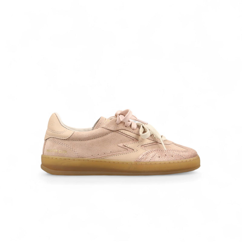 Moaconcept Zapatillas de ante Moaconcept Club color rosa para mujer - World Class Fashion