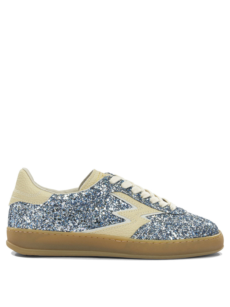 Moaconcept Zapatillas de cuero azul claro para mujer Moaconcept - World Class Fashion