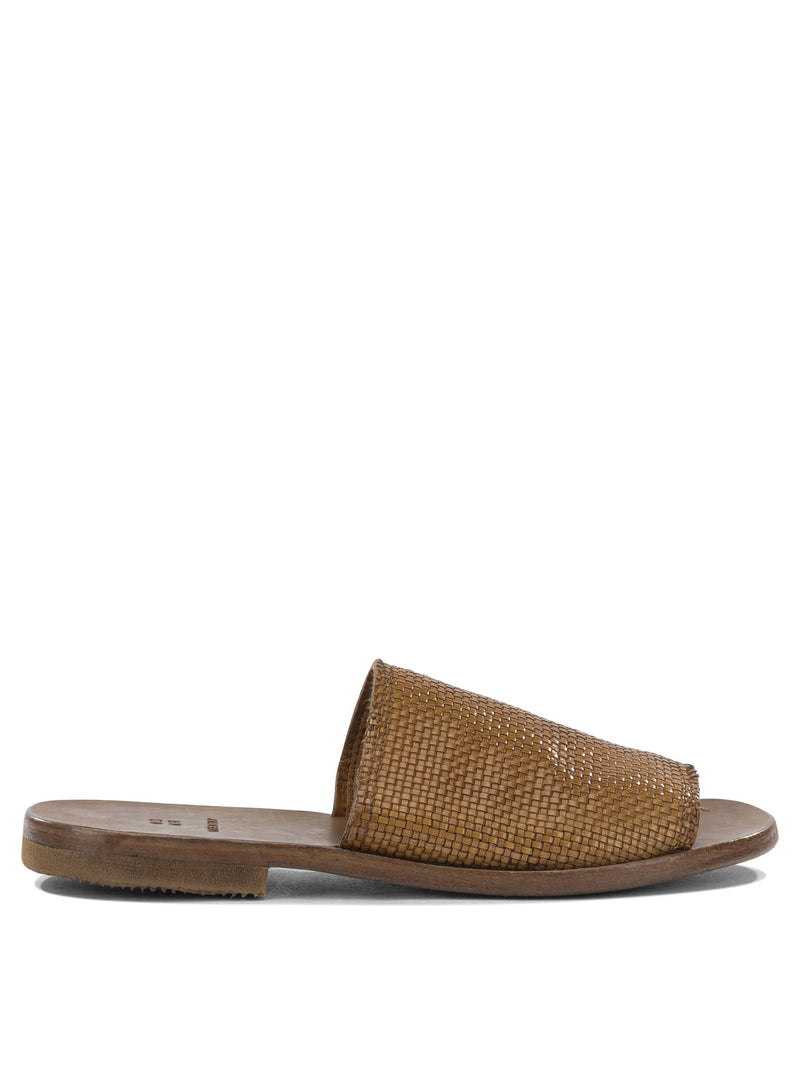 Moma Moma Women Sandals Brown Calf Leather - World Class Fashion