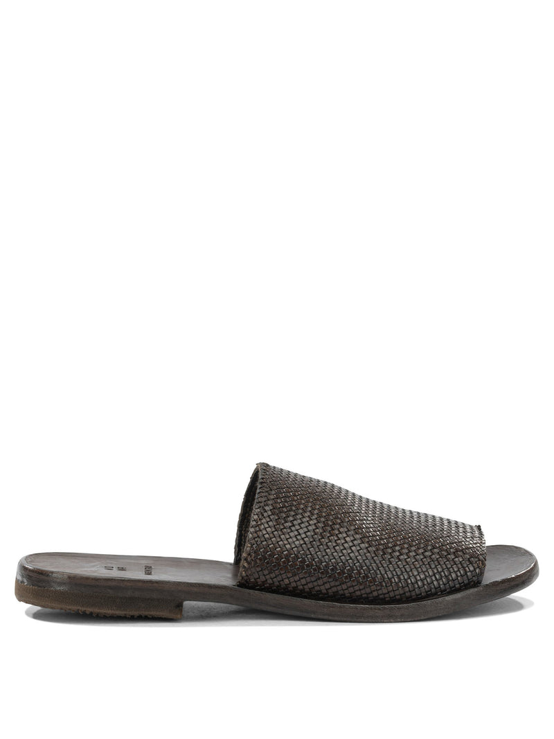 Moma Moma Women Sandals Brown Calf Leather - World Class Fashion