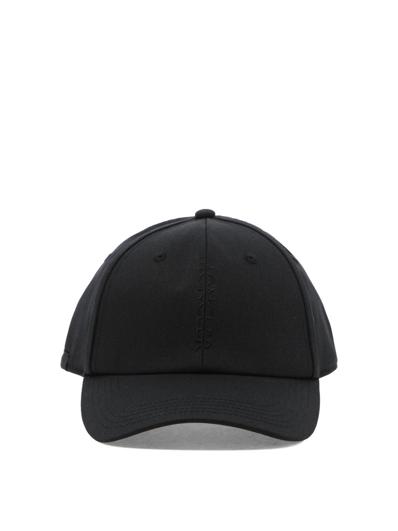 Moncler Moncler Cotton Hat Black Men - World Class Fashion